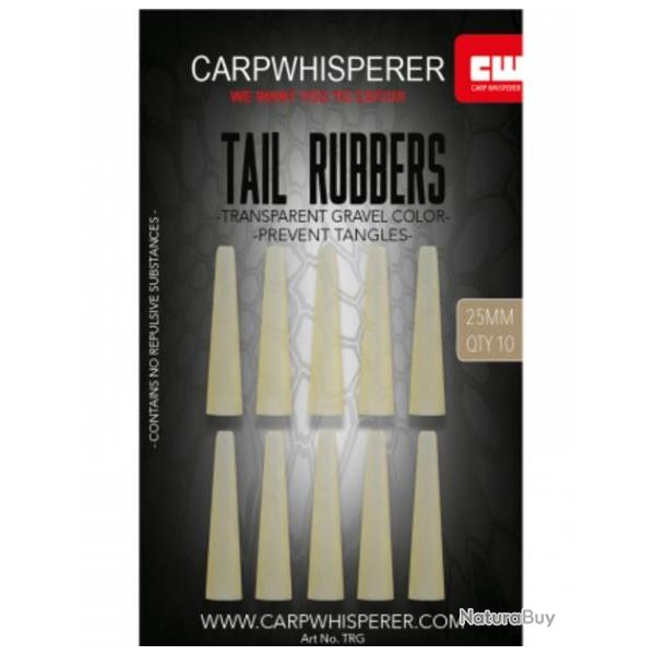 CARP WHISPERER TAIL RUBBER CARP WHISPERER Gravel