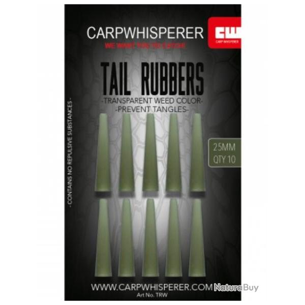 CARP WHISPERER TAIL RUBBER CARP WHISPERER Weed