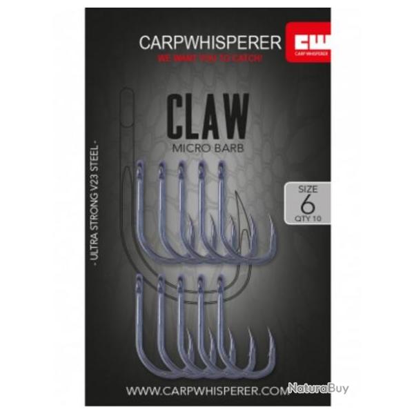 CARP WHISPERER - CLAW CROCHETS 8 Micro Barb