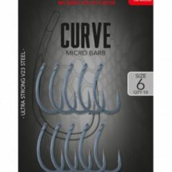 CARP WHISPERER HAMEÇON CURVE 4 Micro Barb