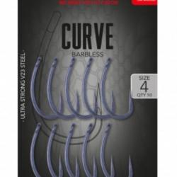 CARP WHISPERER HAMEÇON CURVE 8 Barbless