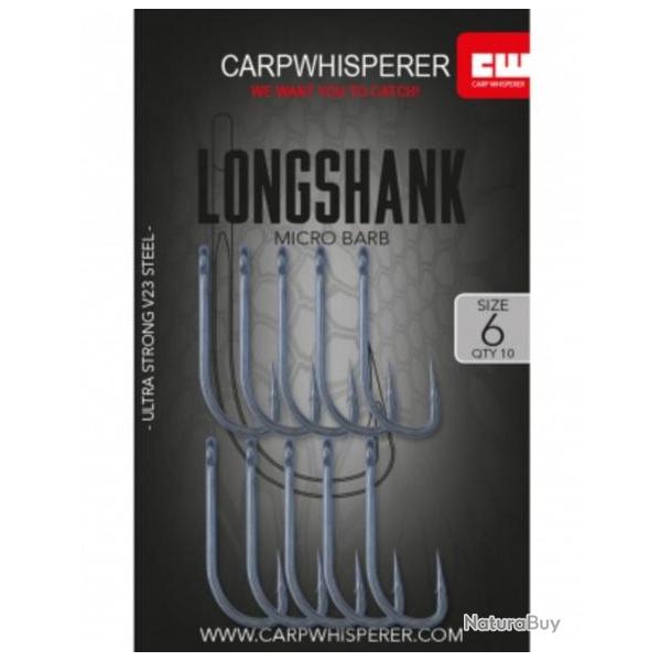 CARP WHISPERER HAMEON LONGSHANK 4 Micro Barb