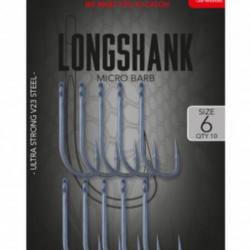 CARP WHISPERER HAMEÇON LONGSHANK 6 Micro Barb