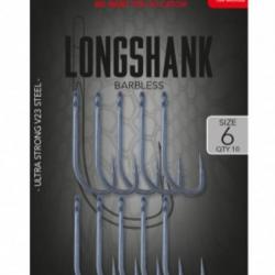 CARP WHISPERER HAMEÇON LONGSHANK 6 Barbless