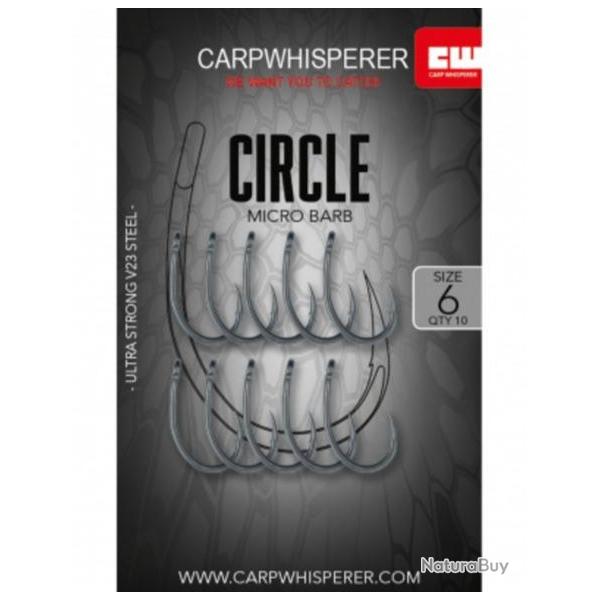 CARP WHISPERER HAMEON CIRCLE 4 Barbless