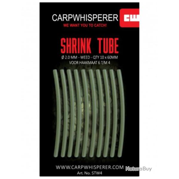 CARP WHISPERER END TACKLE SHRINK TUBE CARP WHISPERER No 4 Weed