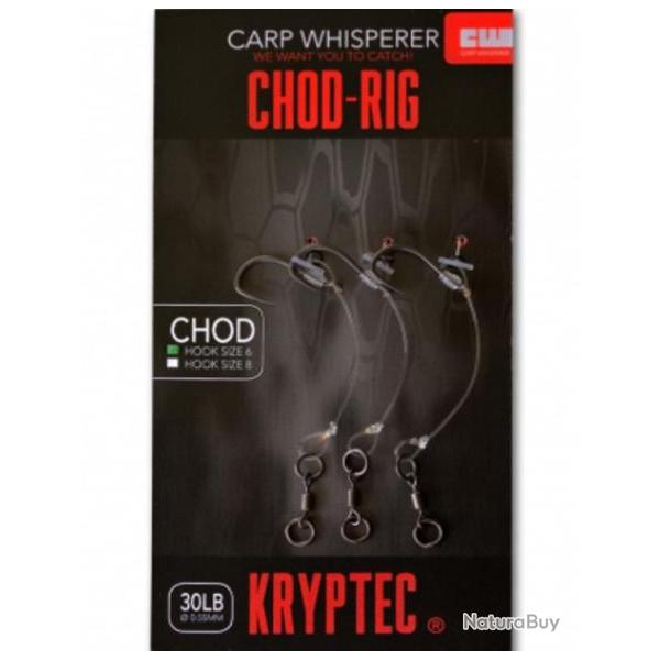 CARP WHISPERER BAS DE LIGNE CHOD RIG No 6