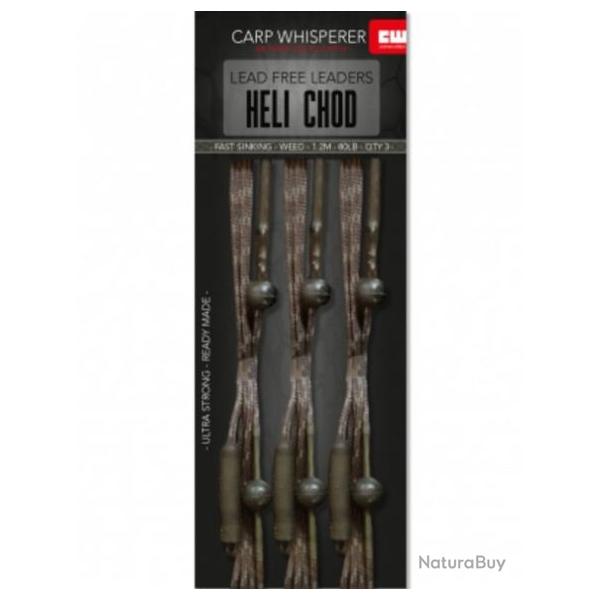 CARP WHISPERER HELI CHOD LEADERS Weed