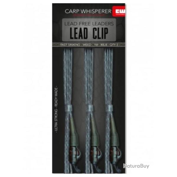 CARP WHISPERER LEAD CLIP LEADERS Weed