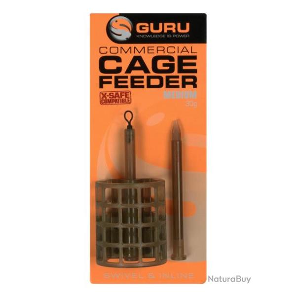 GURU CAGE FEEDER COMMERCIAL CAGE FEEDER Medium 30gr