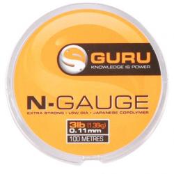 GURU FIL DE PÊCHE N-GAUGE 100M GURU 0,22mm 9lb