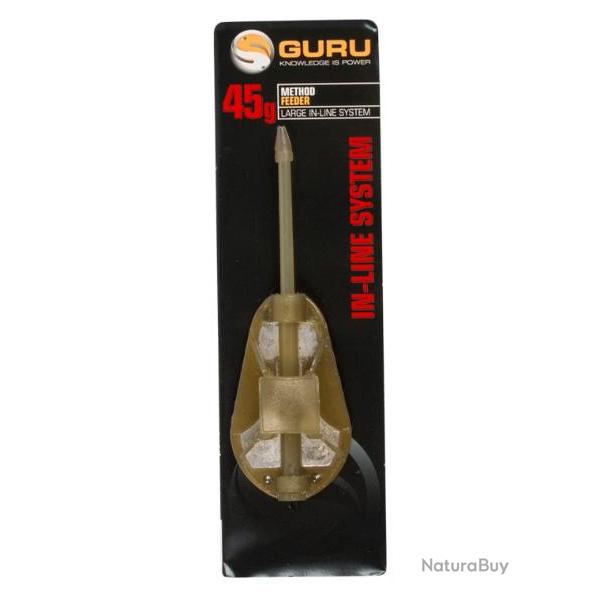 GURU INLINE METHOD FEEDER GURU Large 45gr