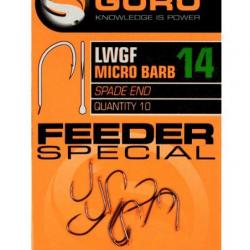 GURU HAMECON LIGHT WIDE GAPE FEEDER HOOK MICRO BARBED GURU 12