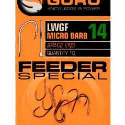 GURU HAMECON LIGHT WIDE GAPE FEEDER HOOK MICRO BARBED GURU 18