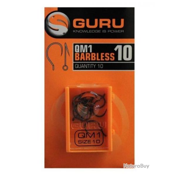 GURU HAMECON QM1 HOOK BARBLESS 12