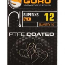 GURU HAMEÇON SUPER X-STRONG CARP BARBLESS/EYED 12