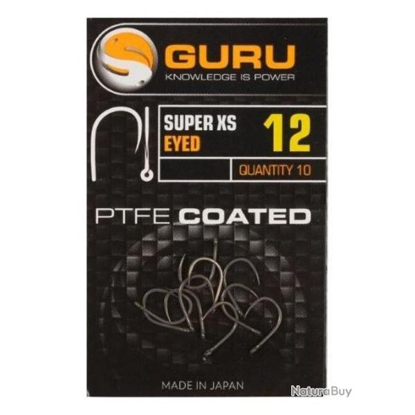 GURU HAMEON SUPER X-STRONG CARP BARBLESS/EYED 12