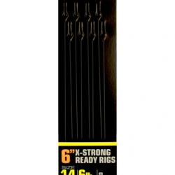 GURU BAS DE LIGNE X-STRONG READY RIG XS CARP POLE RIG 6''/15CM GURU 0,15mm 16 6''15cm