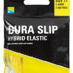 PRESTON ÉLASTIQUE DURA SLIP HYBRIDE ELASTIC 3M PRESTON 2,40mm Jaune