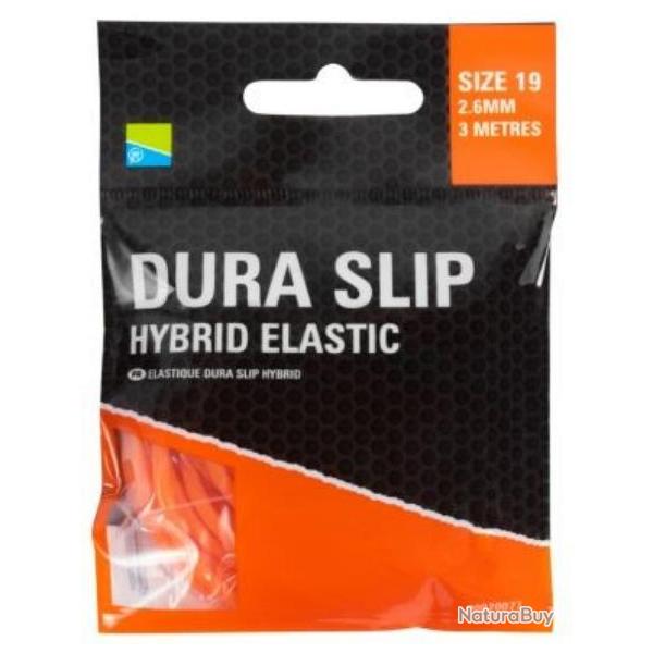 PRESTON LASTIQUE DURA SLIP HYBRIDE ELASTIC 3M PRESTON 2,60mm Orange