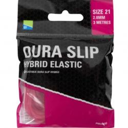 PRESTON ÉLASTIQUE DURA SLIP HYBRIDE ELASTIC 3M PRESTON 2,80mm Roze