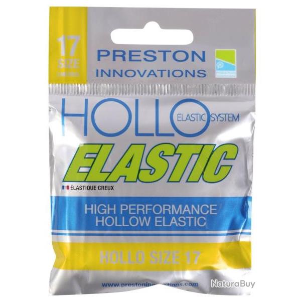 PRESTON ELASTIQUE HOLLO ELASTIC 3M 2,40mm 3m No 17