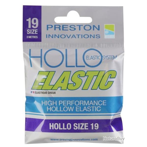 PRESTON ELASTIQUE HOLLO ELASTIC 3M 2,60mm 3m No 19