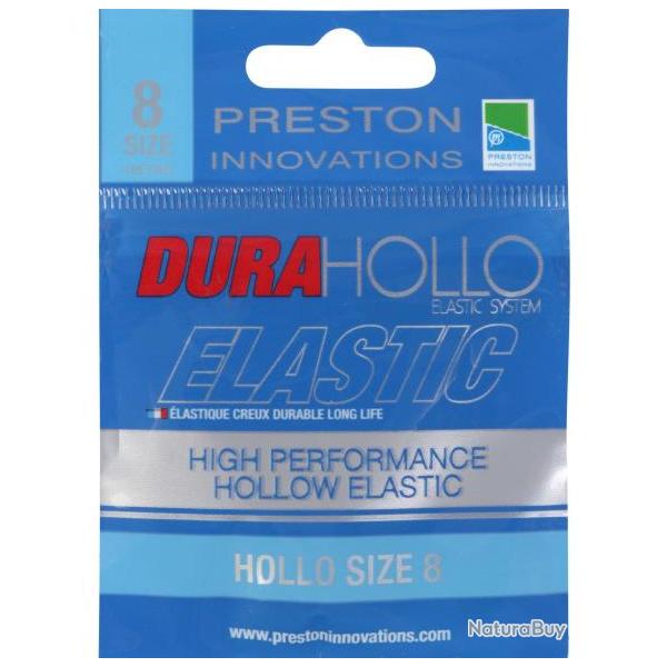 PRESTON ELASTIQUE DURA HOLLO ELASTIC 3M PRESTON 1,70mm 3m No 8