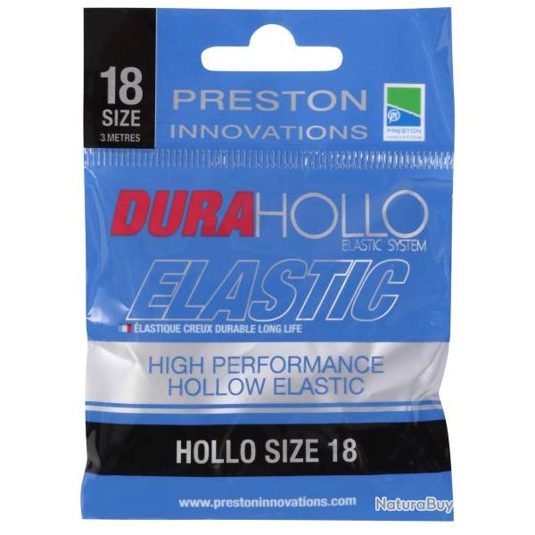 PRESTON ELASTIQUE DURA HOLLO ELASTIC 3M PRESTON 2,70mm 3m No 18