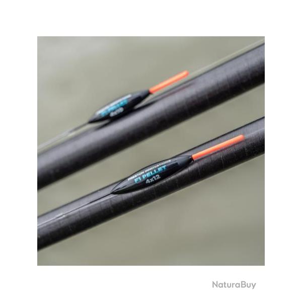 PRESTON F1 PELLET FLOTTEUR POLE FLOAT PRESTON Rouge 4x16