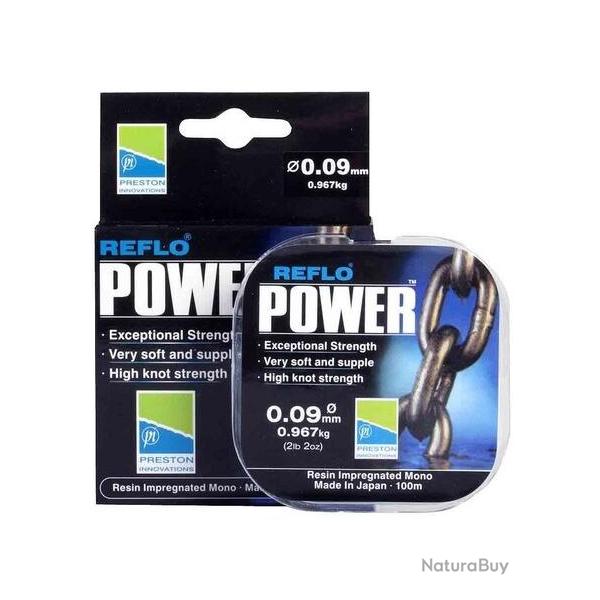 PRESTON REFLO POWER LINE NYLON PRESTON 0,13mm