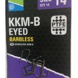 PRESTON HAMEÇONS KKM-B EYED BARBLESS HOOK PRESTON 16