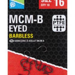 PRESTON HAMEÇONS MCM-B EYED BARBLESS HOOK PRESTON 14
