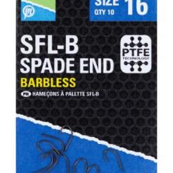 PRESTON HAMEÇONS SFL-B SPADE END BARBLESS HOOK PRESTON 14