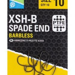 PRESTON HAMEÇONS XSH-B SPADE END BARBLESS HOOK PRESTON 16