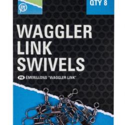 PRESTON EMERILLONS WAGGLER LINK SWIVELS