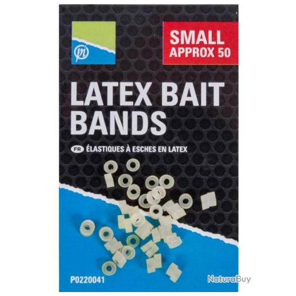 PRESTON LATEX BAIT BANDS PRESTON Small