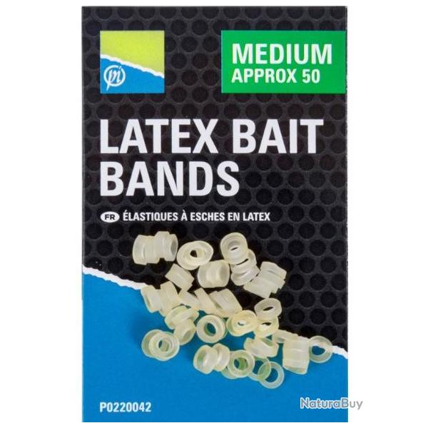 PRESTON LATEX BAIT BANDS PRESTON Medium