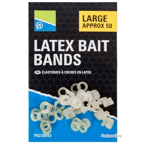 PRESTON LATEX BAIT BANDS PRESTON Large
