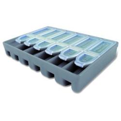 PRESTON PLOMBS SOFT SHOT LARGE DISPENCER 6 WAY (SSG/AAA/BB/1/4/6) PRESTON