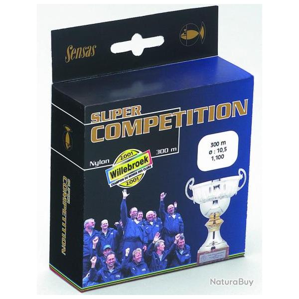 SENSAS NYLON SUPER COMPETITION 300M SENSAS 0,10mm