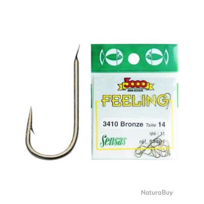 Hameçons Sensas 3411 Nickel - Sachet Pratique Pour La Pêche