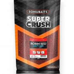SONUBAITS AMORCE SUPER CRUSH ROBIN RED METHOD MIX 2KG SONUBAITS
