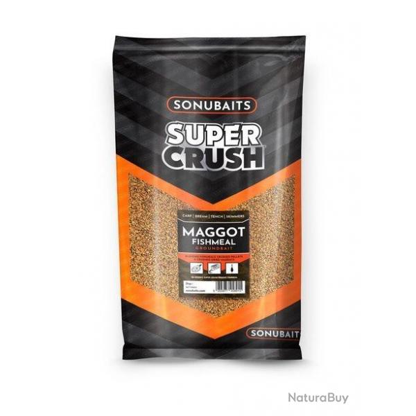 SONUBAITS AMORCE SUPERCRUSH MAGGOT FISHMEAL 2KG