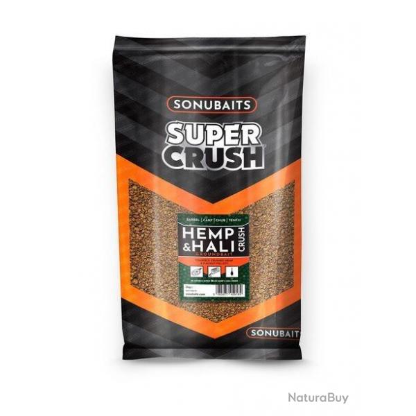 SONUBAITS AMORCE SUPER CRUSH HEMP & HALI CRUSH 2KG SONUBAITS