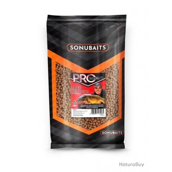 SONUBAITS PELLETS PRO FEED PELLETS 1KG SONUBAITS 6mm