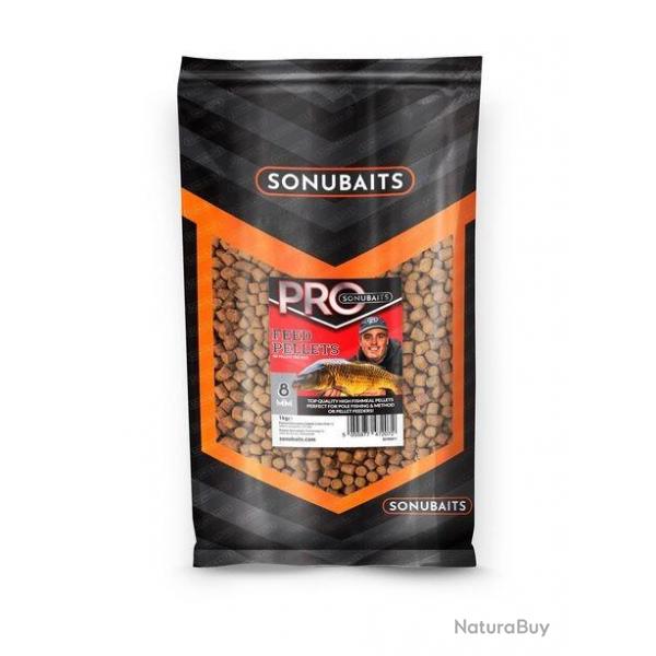 SONUBAITS PELLETS PRO FEED PELLETS 1KG SONUBAITS 8mm