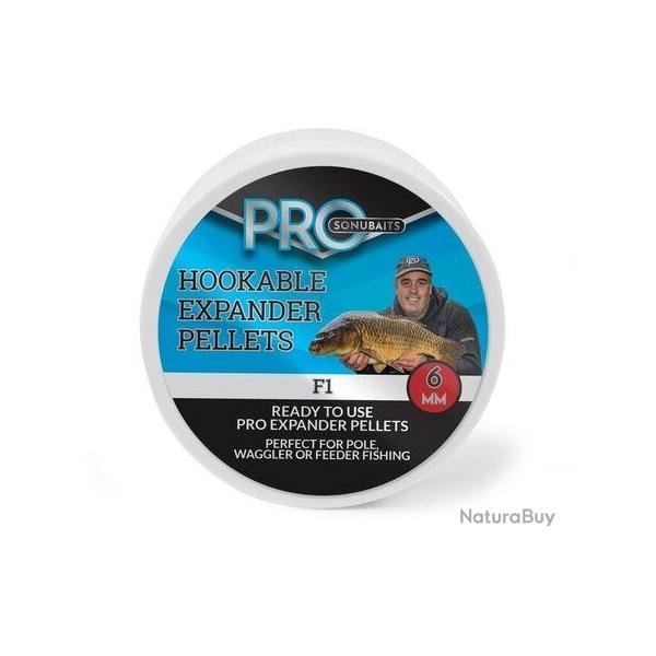 SONUBAITS PELLETS D'ESCHAGES PRO EXPANDER F1 100GR SONUBAITS 6mm