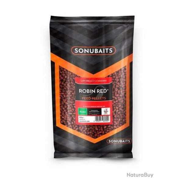 SONUBAITS PELLETS ROBIN RED FEED PELLETS 900GR SONUBAITS 4mm