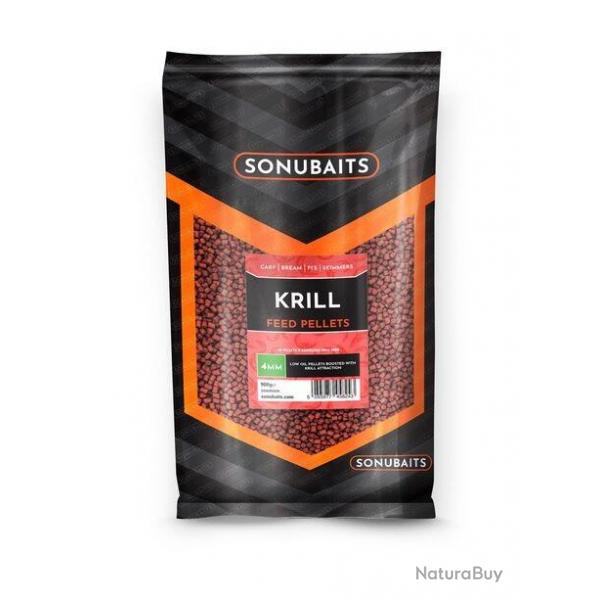 SONUBAITS PELLETS KRILL FEED PELLETS 900GR 4mm